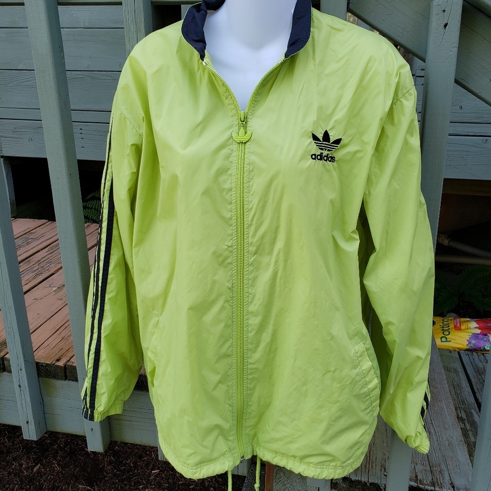 Vintage Adidas Trefoil Windbreaker Size Medium